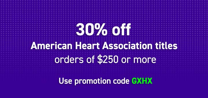 30% off American Heart Association titles