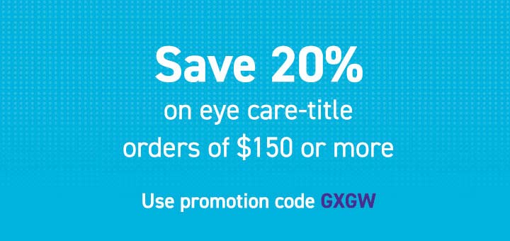 20% off Eye Care titles